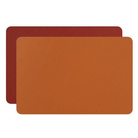 Плейсмат COLOMBO DESIGN ADJ 002.09/30 настольный двухсторонний цвет коньяк/бордо