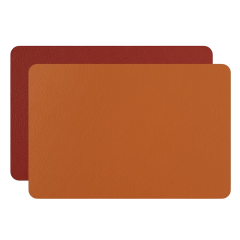 Плейсмат COLOMBO DESIGN ADJ 002.09/30 настольный двухсторонний цвет коньяк/бордо