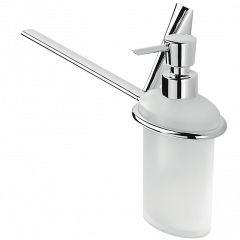 Полотенцедержатель с дозатором COLOMBO DESIGN LAND B2874SX настенный цвет хром