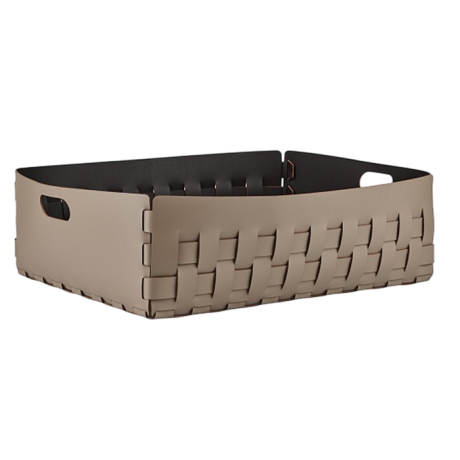 Корзинка COLOMBO DESIGN ADJ 1049.04/06 настольная напольная цвет капучино/шоколад