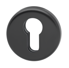 Накладка под цилиндр Colombo Design Rosetta CD63 GB черный матовый