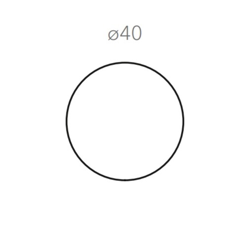 Плейсмат COLOMBO DESIGN ADJ 003.01/03 настольный двухсторонний цвет черный/серый
