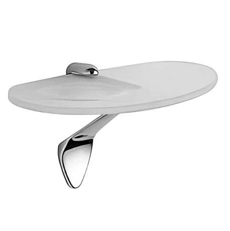 Мыльница COLOMBO DESIGN KHALA B1803 настенная цвет хром