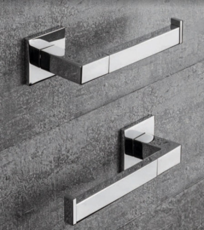 Держатель туалетной бумаги COLOMBO DESIGN BASICQ B3708DX без крышки Правый цвет хром