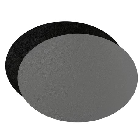 Плейсмат COLOMBO DESIGN ADJ 001.01/03 настольный двухсторонний цвет черный/серый