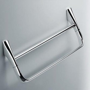 Полотенцедержатель COLOMBO DESIGN LAND B2888 широкий двойной цвет хром