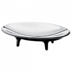 Мыльница COLOMBO DESIGN KHALA B1840 настольная цвет хром