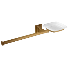 Полотенцедержатель с дозатором COLOMBO DESIGN PORTOFINO B3274DX.BR настенный цвет бронза