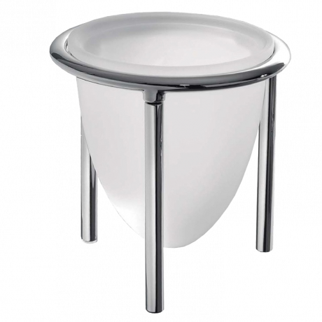 Стакан COLOMBO DESIGN KHALA B1841 настольный цвет хром