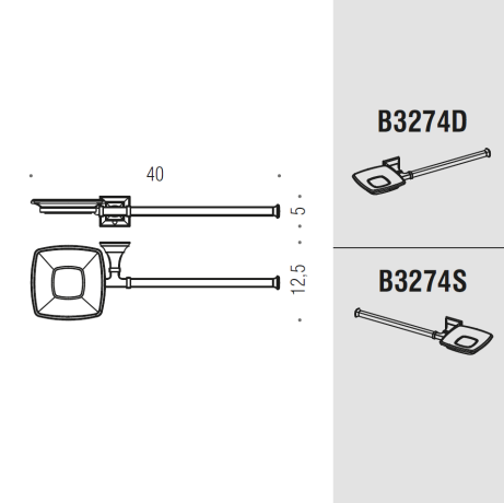 Полотенцедержатель с дозатором COLOMBO DESIGN PORTOFINO B3274DX настенный цвет хром
