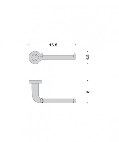 Держатель туалетной бумаги COLOMBO DESIGN BASIC B2708 без крышки цвет хром