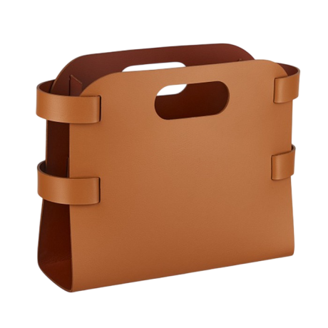 Журнальница COLOMBO DESIGN ADJ 9868.09/30 настольная напольная цвет коньяк/бордо