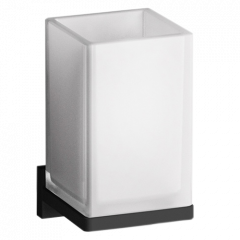 Стакан COLOMBO DESIGN LOOK B1602.NM настенный цвет черный матовый