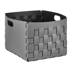Корзинка COLOMBO DESIGN ADJ 1048.03/01 настольная напольная цвет серый/черный