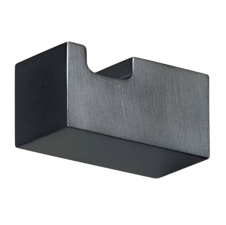 Крючок COLOMBO DESIGN MINI Q CD127.GM одинарный цвет графит матовый