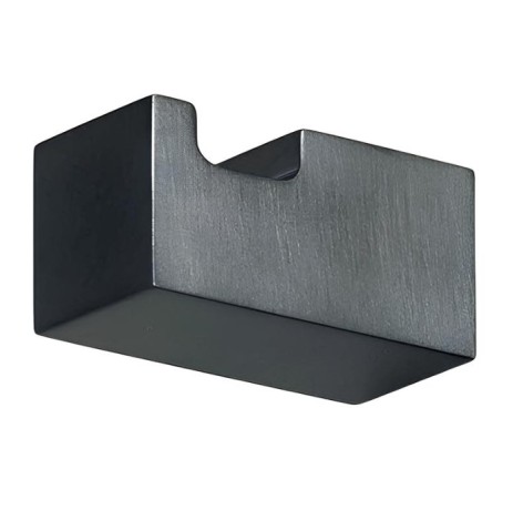 Крючок COLOMBO DESIGN MINI Q CD127.GM одинарный цвет графит матовый