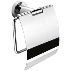 Держатель туалетной бумаги COLOMBO DESIGN BASIC B2791 с крышкой цвет хром