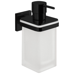 Дозатор COLOMBO DESIGN BASICQ B9337.NM настенный цвет черный матовый