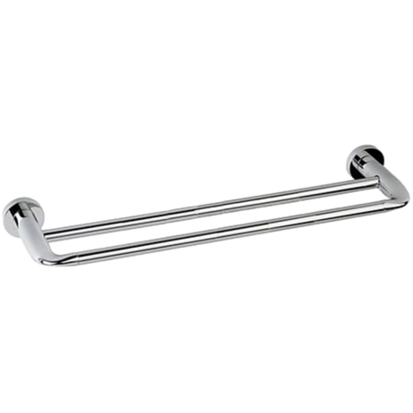 Полотенцедержатель COLOMBO DESIGN BASIC B2788 широкий двойной цвет хром