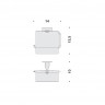 Держатель туалетной бумаги COLOMBO DESIGN FOREVER B2991 с крышкой цвет хром